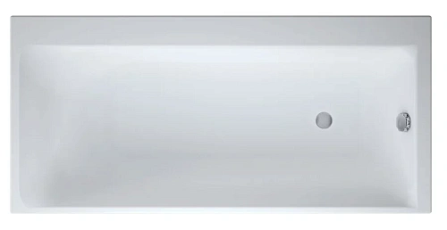 Ванна акриловая Cersanit Smart 170x80 см приставная, левая - фото 1