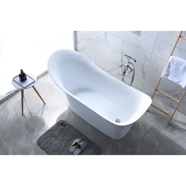 Акриловая ванна Timo JUTA1815, 180 х 85 см, цвет белый (детальная фотография), овальные