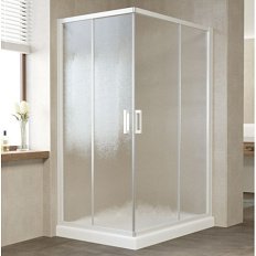 Душевой уголок стекло шиншилла Vegas-glass ZA-F 120х90 02