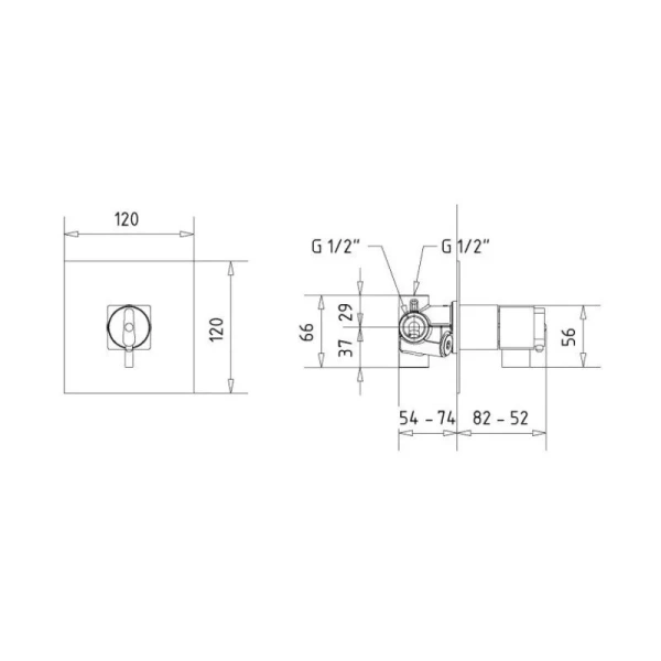 Смеситель для душа Migliore Kvant Gold золото 25404 (детальная фотография), для душа