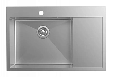 Мойка для кухни IDDIS Haze 78 см чаша слева