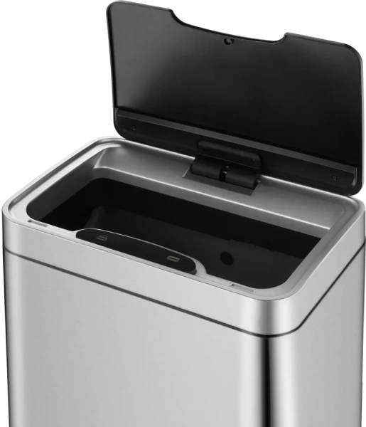 Мусорное ведро WeltWasser WW ME 1000000397 12 л сенсорное (детальная фотография), напольные