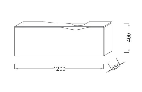 Тумба под раковину Jacob Delafon Stillness EB2000 120 (детальная фотография), по запросу, нет в наличии