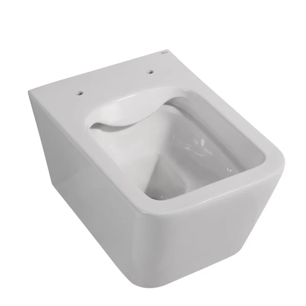 Унитаз подвесной Abber Rechteck AC1201 безободковый (детальная фотография), белые, черные, цветные