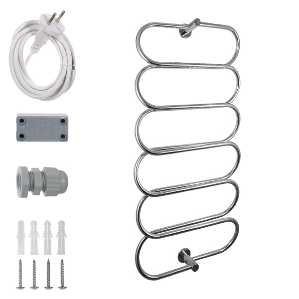 Полотенцесушитель электрический Energy Aura 120x60 (детальная фотография), современные, hi-tech