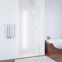 Душевая дверь профиль белый стекло сатин Vegas-glass
