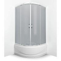 Душевой уголок, стекло тонированное, Erlit Comfort