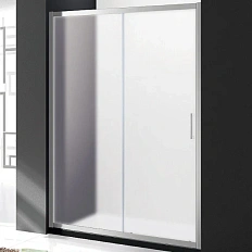 Душевая дверь в нишу Cezares Molveno 110 см стекло рифленое Punto, без антикальциевой обработки