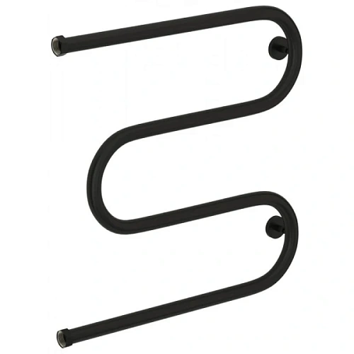 Полотенцесушитель водяной Сунержа М-образный 60х60 см черный матовый - фото 8