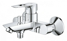 Смеситель для ванны Grohe BauLoop хром