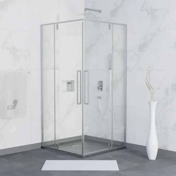 Душевой уголок RGW Stilvoll SV-33 06323388 80х80 см прозрачное стекло (детальная фотография), современные, hi-tech