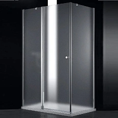 Душевой уголок Cezares Elena 100x90 см левый рифленое стекло