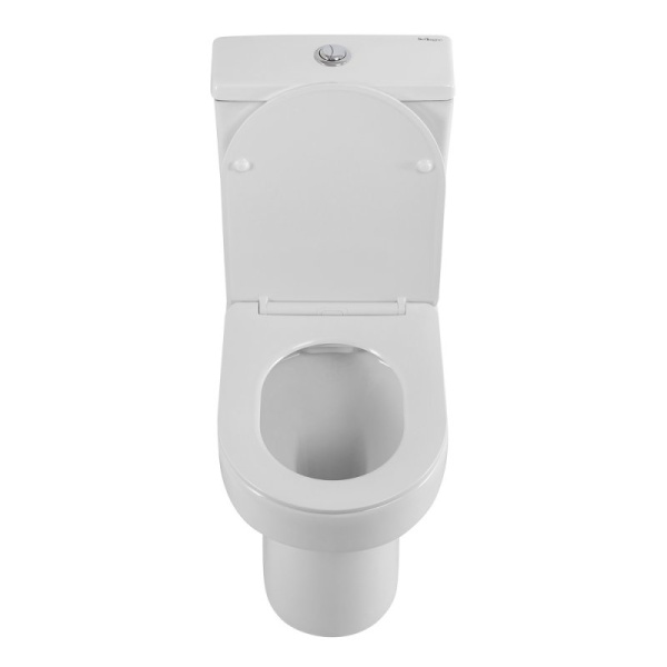 Унитаз компакт Belbagno Norma BB339CPR безободковый (детальная фотография), белые