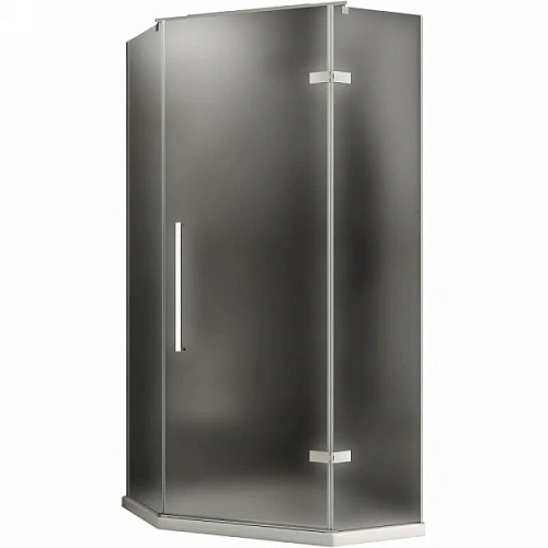 Душевой уголок Abber Ewiges Wasser 100х100 см стекло матовое - фото 2