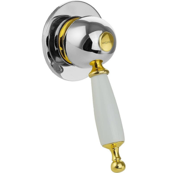 Смеситель для душа Migliore Oxford хром/золото 19160 (детальная фотография)