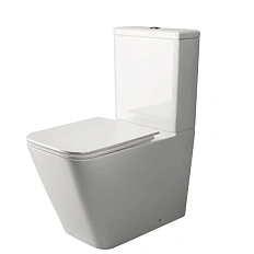 Унитаз компакт Ceramica Nova Cubic безободковый