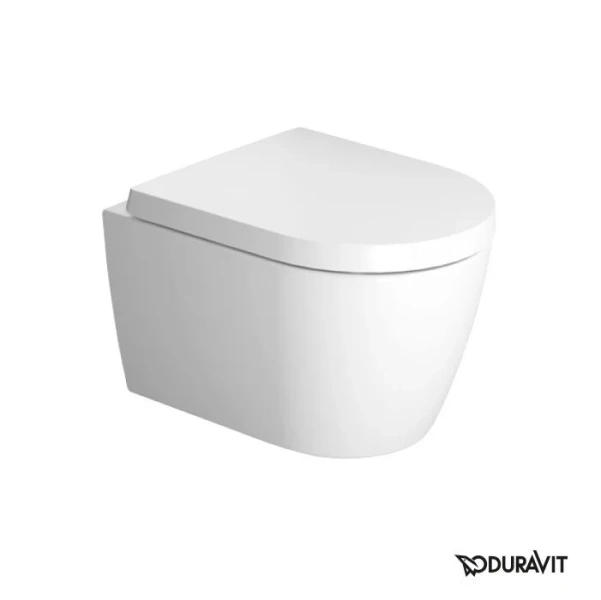 Унитаз подвесной Duravit ME by Starck без покрытия 2530090000 (детальная фотография)