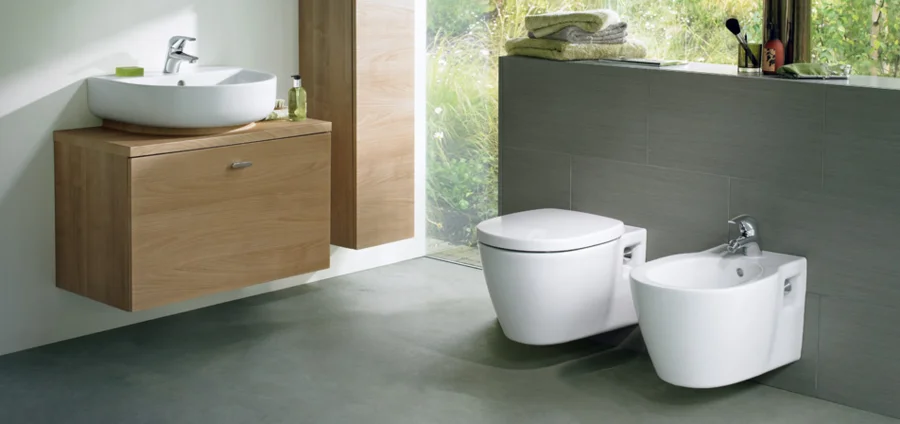 Унитаз с инсталляцией Ideal Standard Connect с сиденьем микролифт W880101 (детальная фотография) index_2