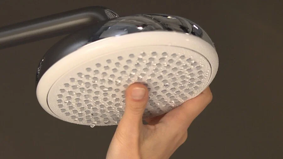 Верхний душ Hansgrohe Crometta 26576 тип струи Rain (детальная фотография), современные, hi-tech