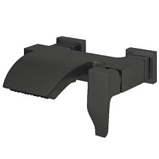 Смеситель для ванны черный матовый Emmevi Niagara