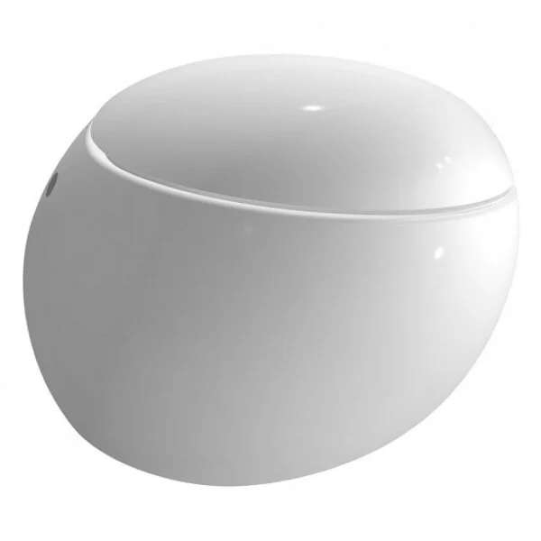 Унитаз подвесной Laufen Alessi One 8.2097.6.400.000.1 58.5х39х40 см (детальная фотография), современные, hi-tech