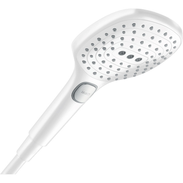 Лейка для душа Hansgrohe Raindance Select E белая матовая 26520700 (детальная фотография)
