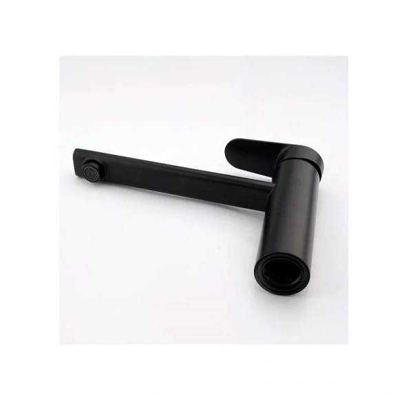 Смеситель для кухни Акватек Ника черный матовый AQ1880MB (детальная фотография), современные, hi-tech