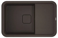 Мойка для кухни Omoikiri Tasogare 78-DC 78 см темный шоколад