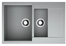 Мойка для кухни Omoikiri Daisen-78-2-GR 78 см Leningrad Grey