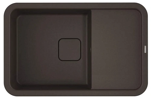 Мойка для кухни Omoikiri Tasogare 78-DC 78 см темный шоколад - фото 4