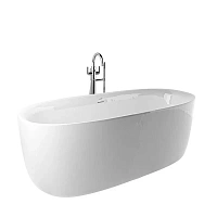 Ванна акриловая Kludi Elin 52BF0143, 180 x 80 см, белая