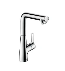 Смеситель для раковины Hansgrohe Talis S со сливным гарнитуром