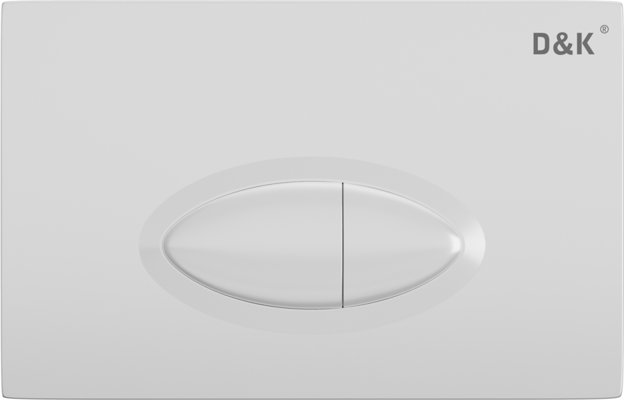 Клавиша смыва D&K Rhein.Marx белая DB1399016 (детальная фотография)