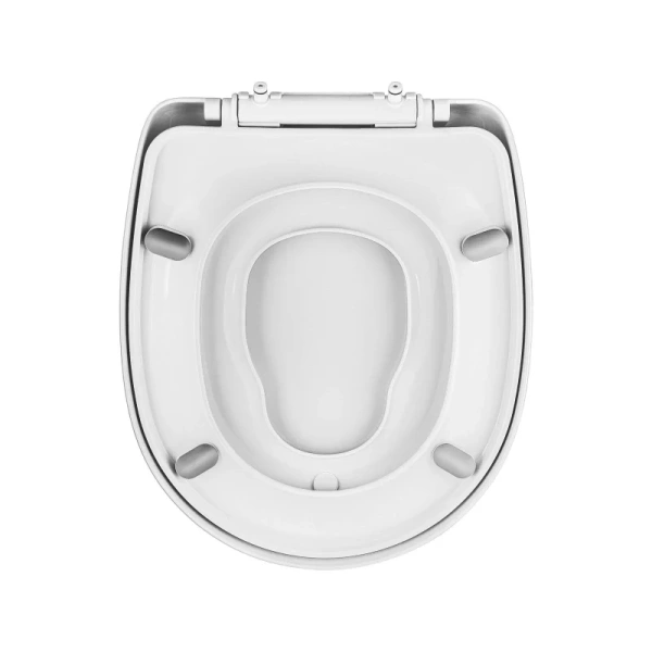 Крышка-сиденье с микролифтом BERGES Family полипропилен 025903 (детальная фотография), с микролифтом index_1