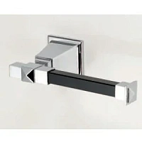 Бумагодержатель для ванной, цвет хром, Devon&Devon Time Black