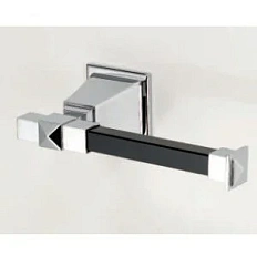 Бумагодержатель для ванной, цвет хром, Devon&Devon Time Black