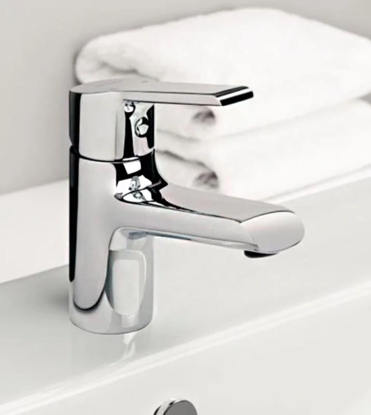 Смеситель для раковины VitrA Axe S A41069EXP (детальная фотография), современные, hi-tech