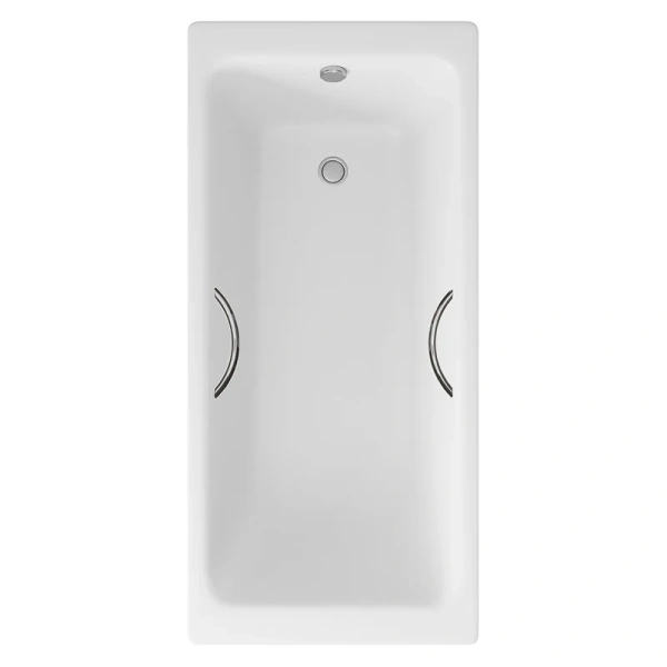 Ванна чугунная Delice Parallel DLR220502R 170x80 приставная (детальная фотография)