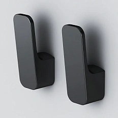 Крючок для ванной Am.Pm Func черный матовый