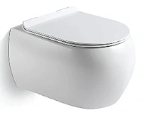 Унитаз подвесной Black&White Universe без ободка