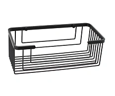 Полочка для ванной WasserKRAFT черная