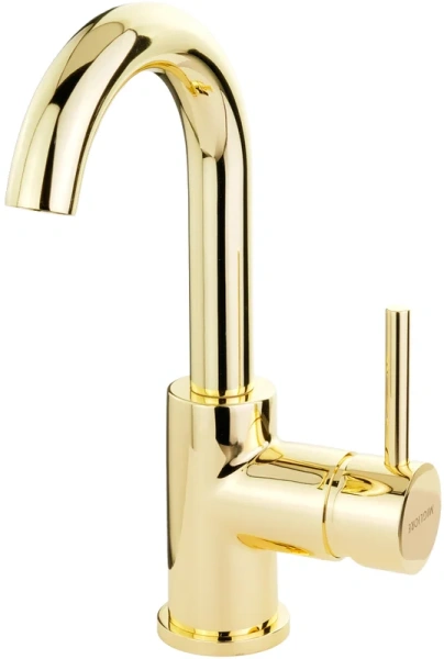 Смеситель для раковины Migliore Fortis золото 31541 (детальная фотография), современные, hi-tech