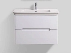 Тумба под раковину подвесная BelBagno Torino 80 см bianco lucido