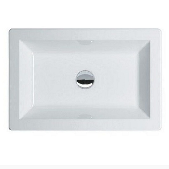 Раковина без отверстий под смеситель Azzurra Thin THI60/SP bi (детальная фотография)