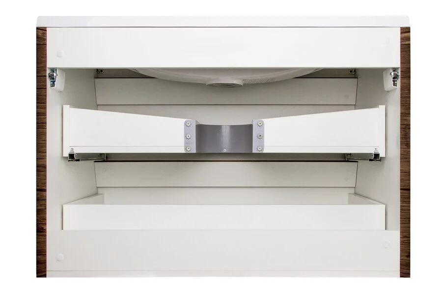 Тумба под раковину подвесная Style Line Атлантика 90 см старое дерево СС-00002209 (детальная фотография), под дерево