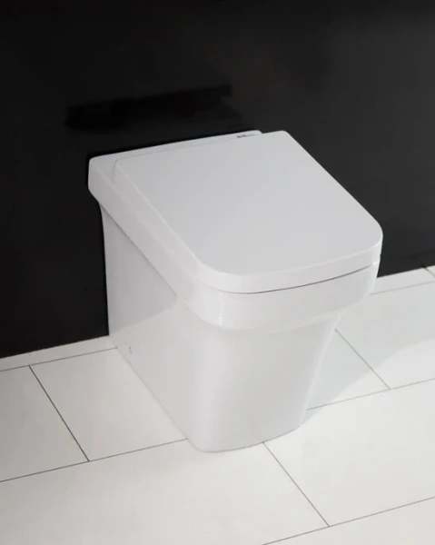 Унитаз напольный Belbagno Marco BB118CB с горизонтальным выпуском, белый (детальная фотография), приставные, встраиваемые