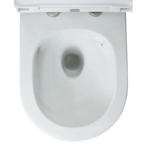 Унитаз подвесной Azario Grado белый AZ-0046-UQ3 (детальная фотография), современные, hi-tech, круглые