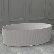 Ванна из искусственного камня Abber Stein 180х85 см отдельностоящая