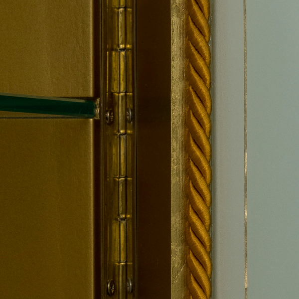 Шкаф подвесной Migliore Bella 58 см бронза 21256 (детальная фотография), пристенные, низкие