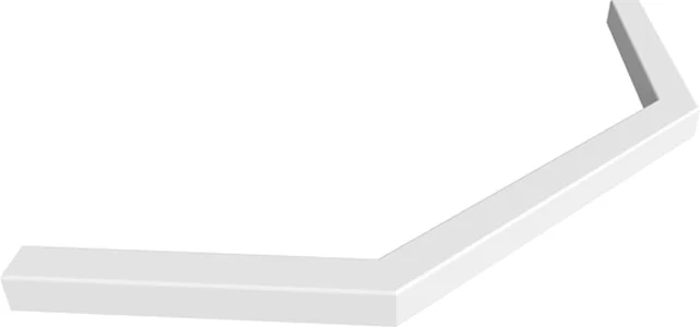 Декоративный профиль IDDIS Steel 90x90 см белый STE5WS9i22 (детальная фотография) index_1